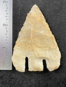 Calf Creek from Illinois Indian Artifact Arrowhead