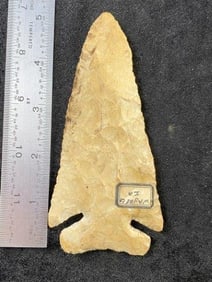 Thebes from Iowa Indian Artifact Arrowhead