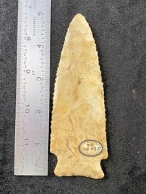 Holland from Iowa Indian Artifact Arrowhead