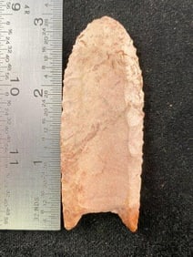 Folsom from Missouri Indian Artifact Arrowhead