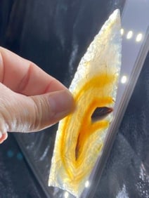 Obsidian Clovis from Oregon Indian Artifact Arrowhead