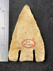 Calf Creek from Iowa Indian Artifact Arrowhead