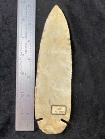 Dovetail from Iowa Indian Artifact Arrowhead