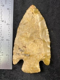 Hardin from Missouri Indian Artifact Arrowhead