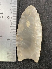 Folsom from Missouri Indian Artifact Arrowhead