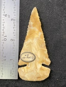 Thebes from Iowa Indian Artifact Arrowhead