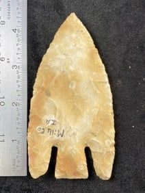 Calf Creek from Iowa Indian Artifact Arrowhead
