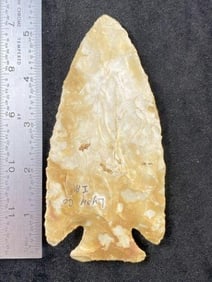 Hardin from Iowa Indian Artifact Arrowhead