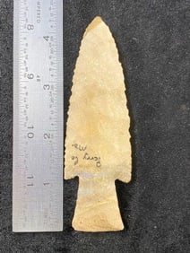 Hardin from Missouri Indian Artifact Arrowhead