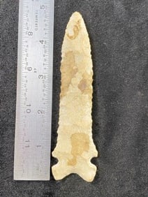 Graham Cave from Illinois Indian Artifact Arrowhead