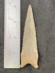 Dalton from Tennessee Indian Artifact Arrowhead