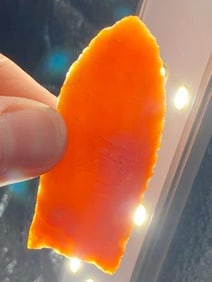 Folsom from New Mexico Indian Artifact Arrowhead