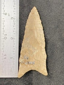 Dalton from Kentucky Indian Artifact Arrowhead