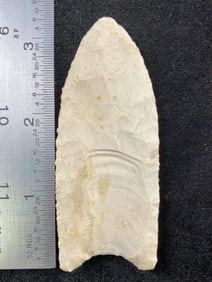 Clovis from Missouri Indian Artifact Arrowhead