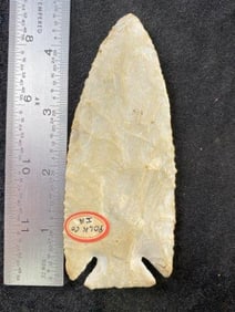 Lost Lake from Iowa Indian Artifact Arrowhead