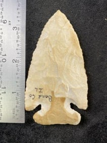 Thebes from Illinois Indian Artifact Arrowhead