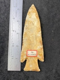 Hardin from Clark County, Missouri Indian Artifact Arrowhead