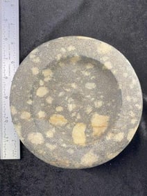 Large Discoidal from Tennessee Indian Artifact Arrowhead