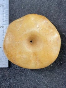 Quartz Pendant from Illinois Indian Artifact Arrowhead