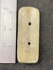 Gorget from Missouri Indian Artifact Arrowhead