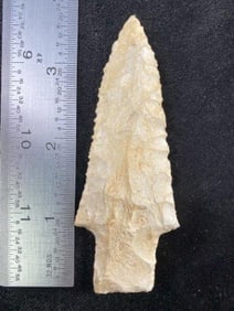 Hardin from Missouri Indian Artifact Arrowhead