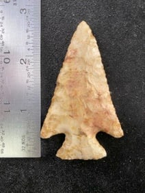 Lost Lake from Missouri Indian Artifact Arrowhead