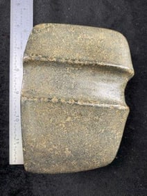 Grooved Axe from Illinois Indian Artifact Arrowhead