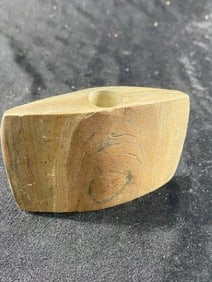 Bannerstone from Illinois Indian Artifact Arrowhead