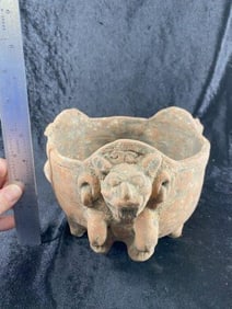 Pre-Columbian Pottery Vessel from Aaron Mitchell Collection Indian Artifact Arrowhead