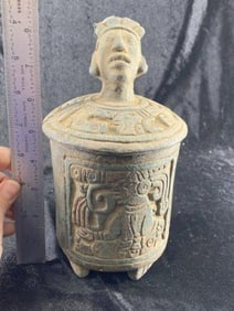 Pre-Columbian Pottery Vessel from Aaron Mitchell Collection Indian Artifact Arrowhead