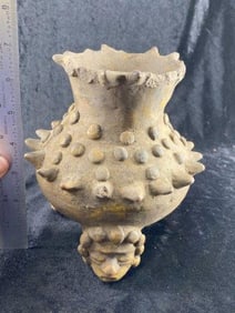 Pre-Columbian Pottery Vessel from Aaron Mitchell Collection Indian Artifact Arrowhead