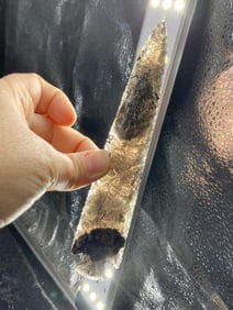 Large Obsidian Spear from Colorado Indian Artifact Arrowhead