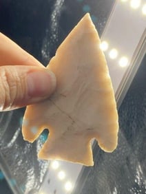 Calf Creek from Arkansas Indian Artifact Arrowhead