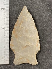 Dalton from Kentucky Indian Artifact Arrowhead
