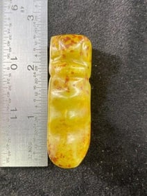 Chinese Jade Hongshan Figurine