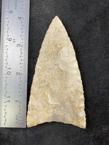 Dalton from Missouri Indian Artifact Arrowhead