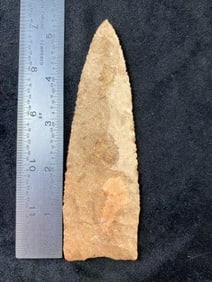 Dalton from Missouri Indian Artifact Arrowhead