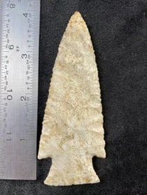 Hardin from Missouri Indian Artifact Arrowhead