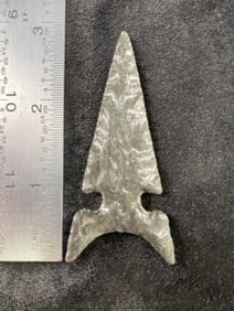 Extremely Fine Obsidian Point from Oregon Indian Artifact Arrowhead