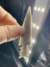 Extremely Fine Obsidian Point from Oregon Indian Artifact Arrowhead