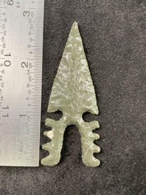 Extremely Fine Obsidian Point from Oregon Indian Artifact Arrowhead