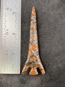 Extremely Fine Obsidian Point from Oregon Indian Artifact Arrowhead