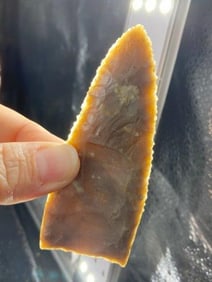 Clovis from Texas Indian Artifact Arrowhead