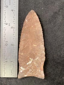 Holland from Missouri Indian Artifact Arrowhead