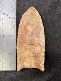 Clovis from Missouri Indian Artifact Arrowhead