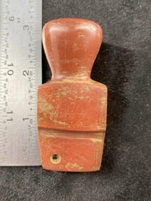 Stone Pipe from Tennessee Indian Artifact Arrowhead