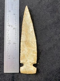 Side Notch from Missouri Indian Artifact Arrowhead