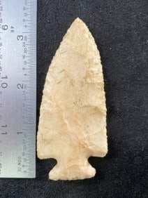 Dovetail from Missouri Indian Artifact Arrowhead