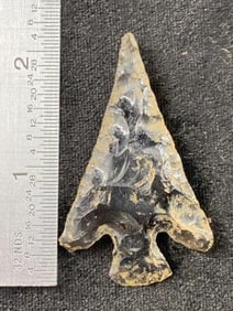 Fine Obsidian Arrow Point from Oregon Indian Artifact Arrowhead