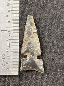 Fine Obsidian Arrow Point from Oregon Indian Artifact Arrowhead